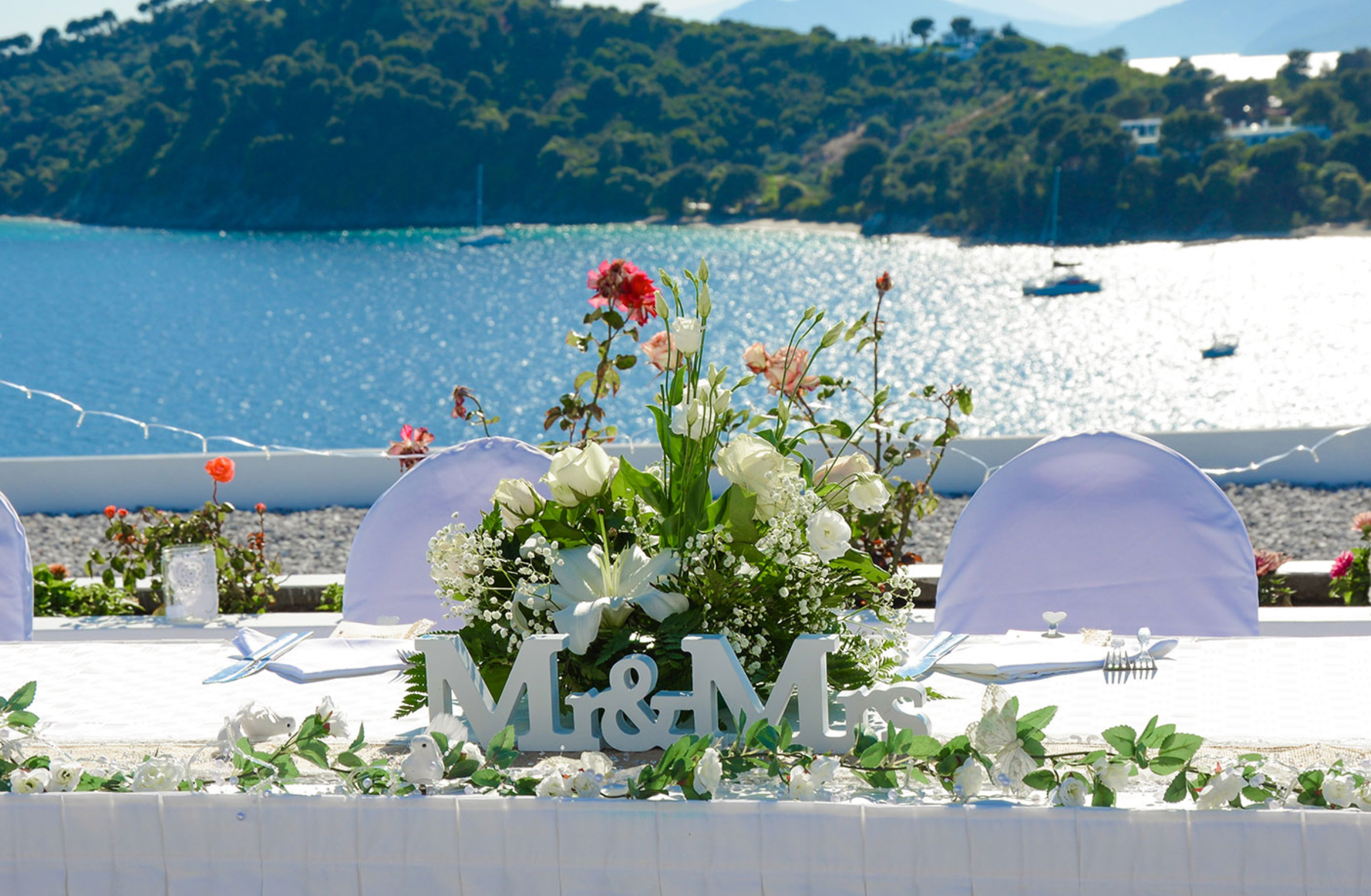 Bourtzi Peninsula Outdoor Terrace, Skiathos